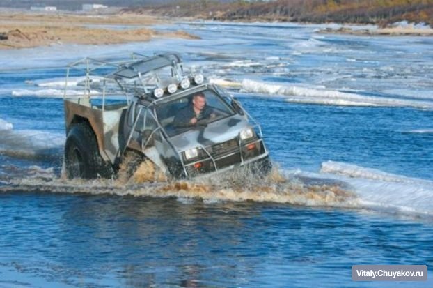 Полноприводная ОКА.