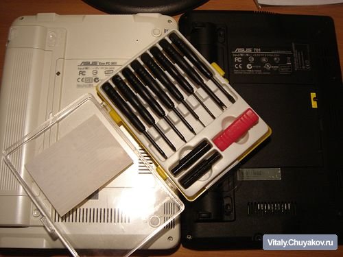 Как самому заменить оперативную память в Asus EeePC